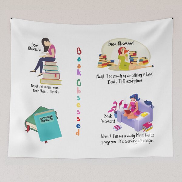 Item preview, BOOK OBSESSED - Book Lovers Variety Pack designed and sold by Nancyanna.