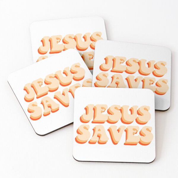 Item preview, JESUS SAVES designed and sold by Anchored  & Co..
