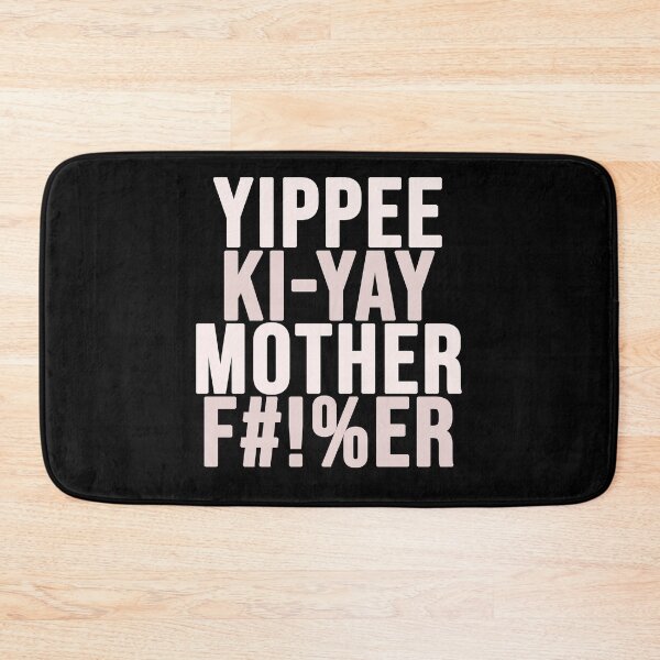 Item preview, Yippee ki yay designed and sold by Andrea Lina.