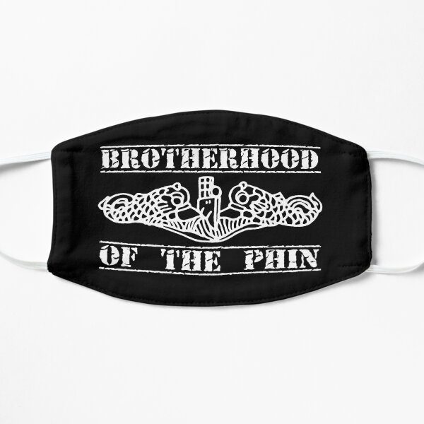 US Navy Submarine Brotherhood of the Phin Wht Flat Mask
