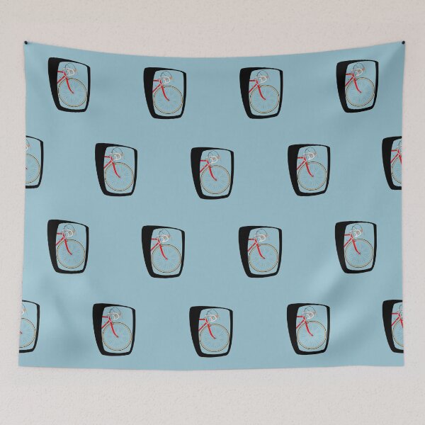 Item preview, Vintage Bicycle Front Section Racing Red designed and sold by RabeDesigns.