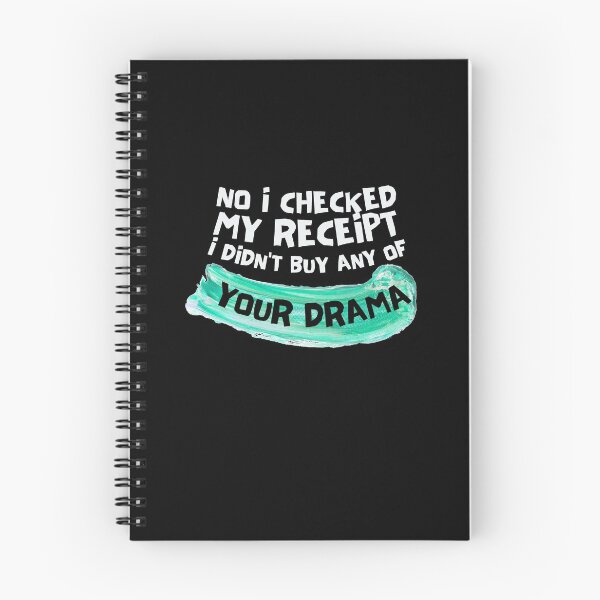 Item preview, No I Checked My Receipt designed and sold by Joy Poddar.