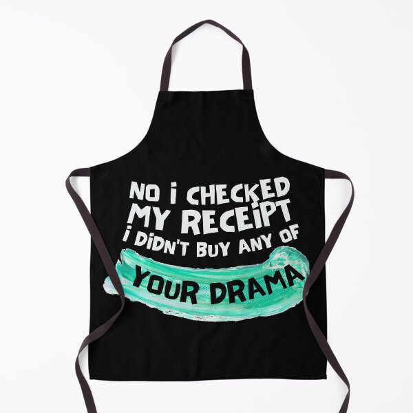 Item preview, No I Checked My Receipt designed and sold by Joy Poddar.