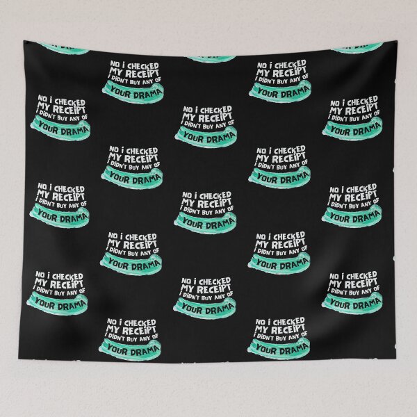 Item preview, No I Checked My Receipt designed and sold by Joy Poddar.