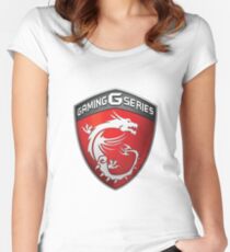 MSI Gaming Logo Women's Fitted Scoop T-Shirt