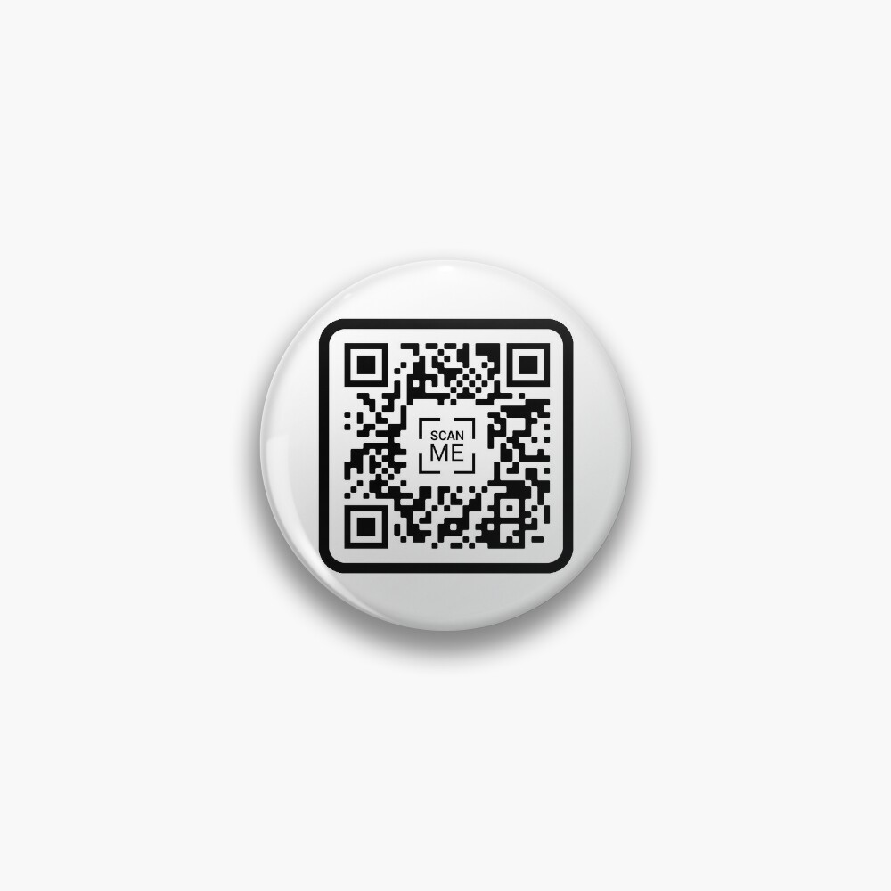 Chapa for Sale con la obra «Código QR de Xvideos» de PhrasesOfWords |  Redbubble