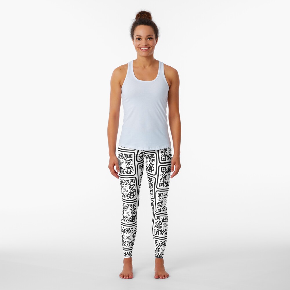 Leggings for Sale con la obra «Código QR de Xvideos» de PhrasesOfWords |  Redbubble