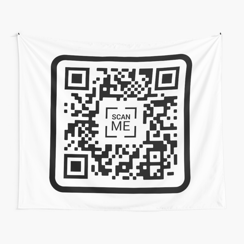 Lámina montada for Sale con la obra «Código QR de Xvideos» de  PhrasesOfWords | Redbubble