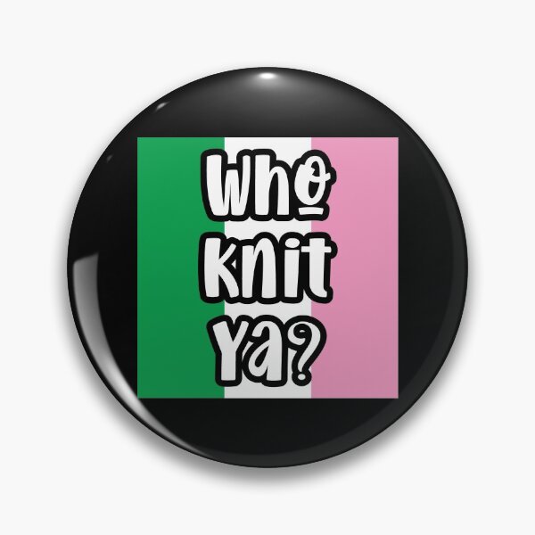 Item preview, Who Knit Ya? || Newfoundland and Labrador || Gifts || Souvenirs designed and sold by SaltWaterOre.