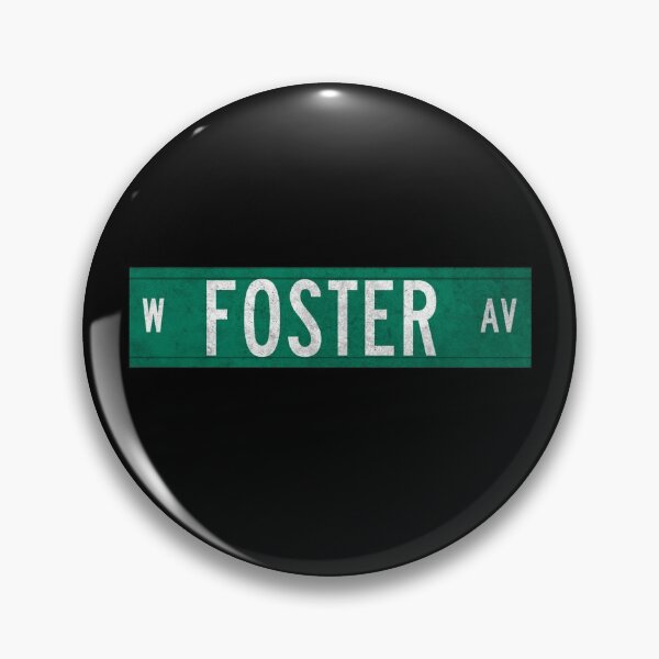 Item preview, FOSTER AVE CHICAGO STREET SIGN designed and sold by avshirts773.