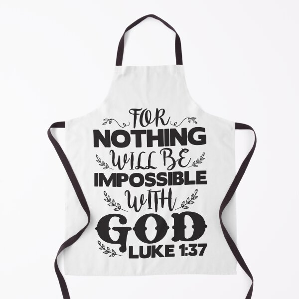 Item preview, Luke 1:37 designed and sold by plushism.