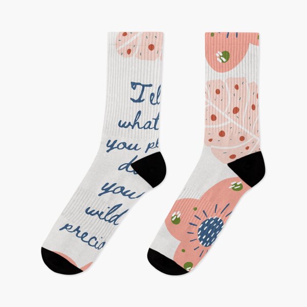 Item preview, Wild and precious life- aesthetic flower quote designed and sold by WanderAesthetic.