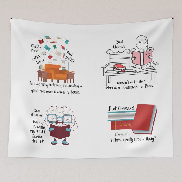 Item preview, BOOK OBSESSED - Book Lovers Variety Pack designed and sold by Nancyanna.