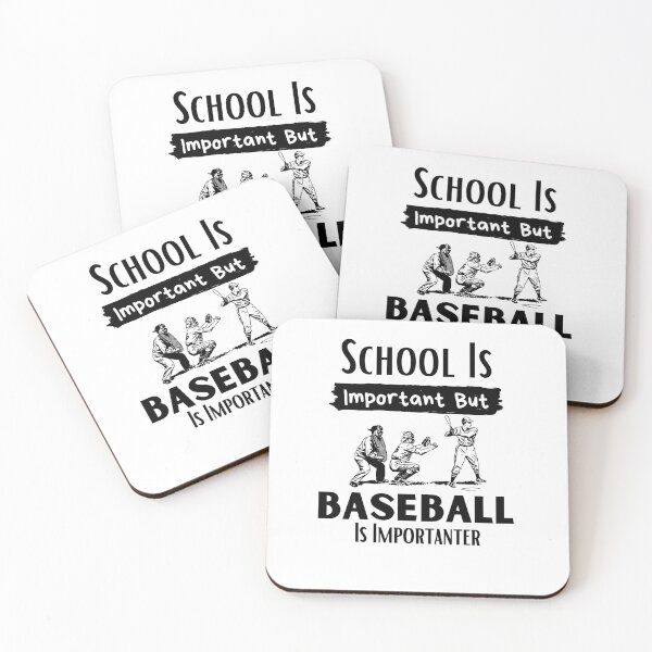 Item preview, School Is Important But Baseball Is Importanter designed and sold by sabirlhc.