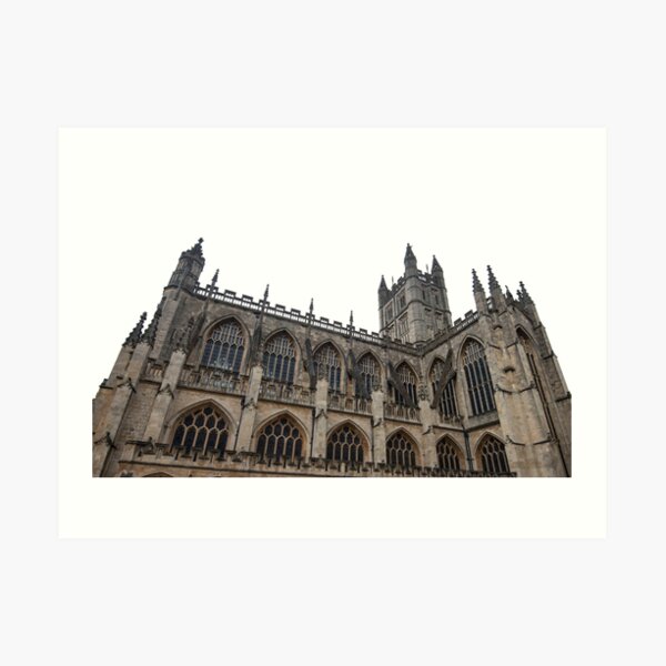 Bath abbey Art Print