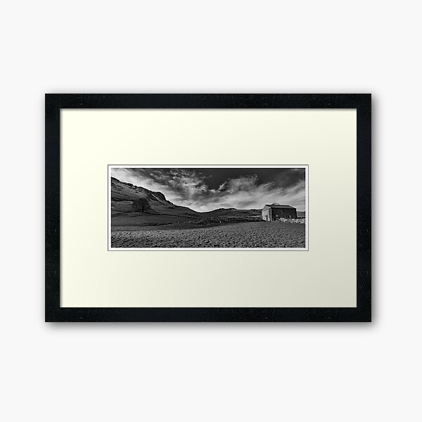 The Old Barn At Dragons Back Framed Art Print