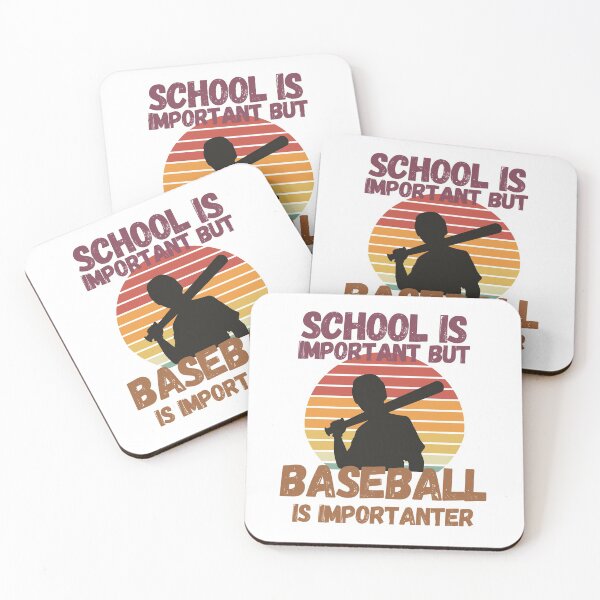 Item preview, School Is Important But Baseball Is Importanter designed and sold by sabirlhc.