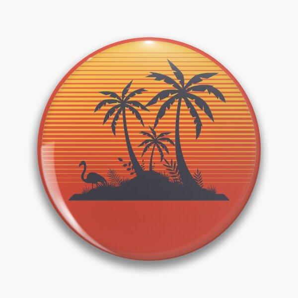 Item preview, Palm Tree Beach sunset designed and sold by BlascoShop.
