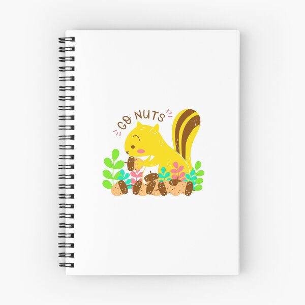 Item preview, Go nuts squirrel designed and sold by PlanetAries.