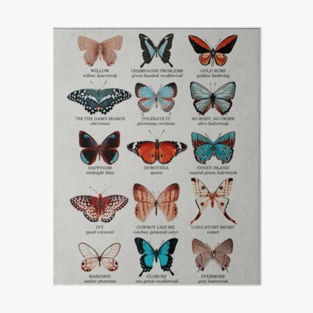 Butterflies Art Board Print