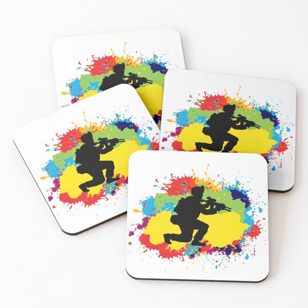 Item preview, Airsoft Lovers Gun Player Watercolour Gift  designed and sold by TastefulTees.