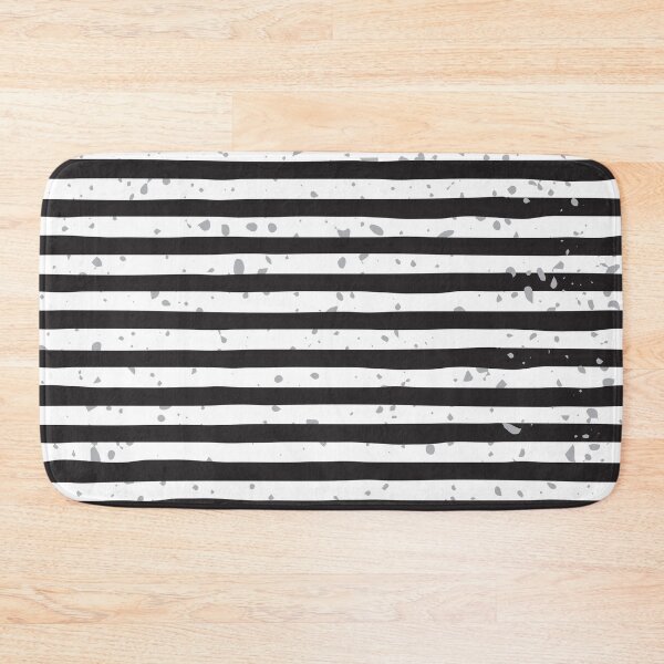 Item preview, Splatter Stripes Black designed and sold by rasters-vectors.
