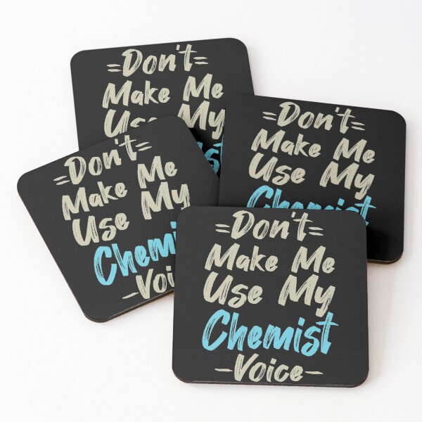 Item preview, Don't Make Me Use My Chemist Voice, Cute Funny Gift Idea For Chemists designed and sold by awesomedraw.