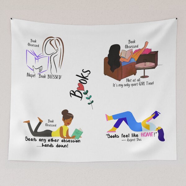 Item preview, BOOK OBSESSED - Book Lovers Variety Pack designed and sold by Nancyanna.