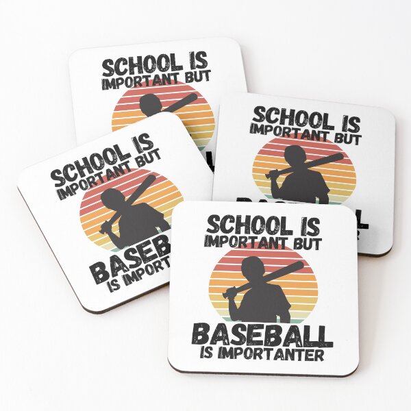 Item preview, School Is Important But Baseball Is Importanter designed and sold by sabirlhc.