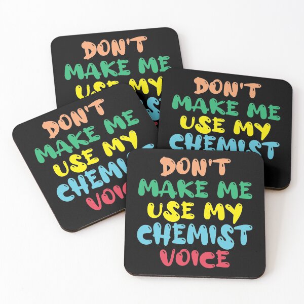 Item preview, Don't Make Me Use My Chemist Voice, Cute Funny Gift Idea For Chemists designed and sold by awesomedraw.