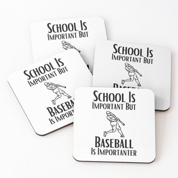 Item preview, School Is Important But Baseball Is Importanter designed and sold by sabirlhc.