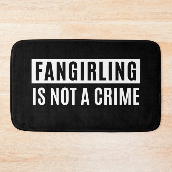 Item preview, Fangirling Is Not A Crime designed and sold by m95sim.