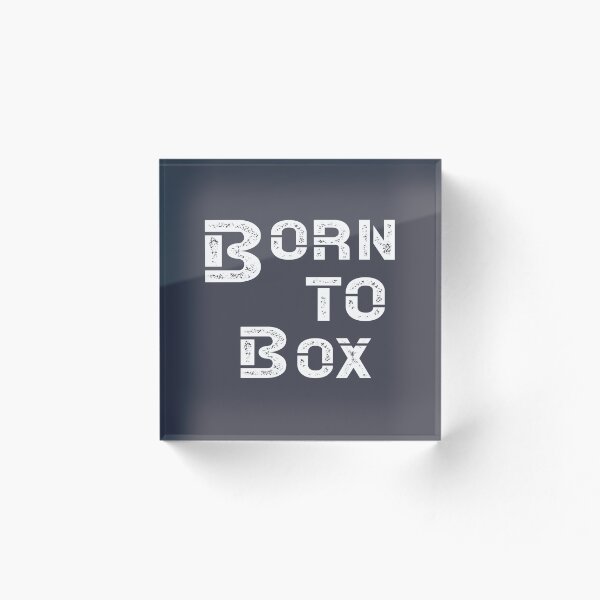 Item preview, Born To Box V2 designed and sold by getitdone04.