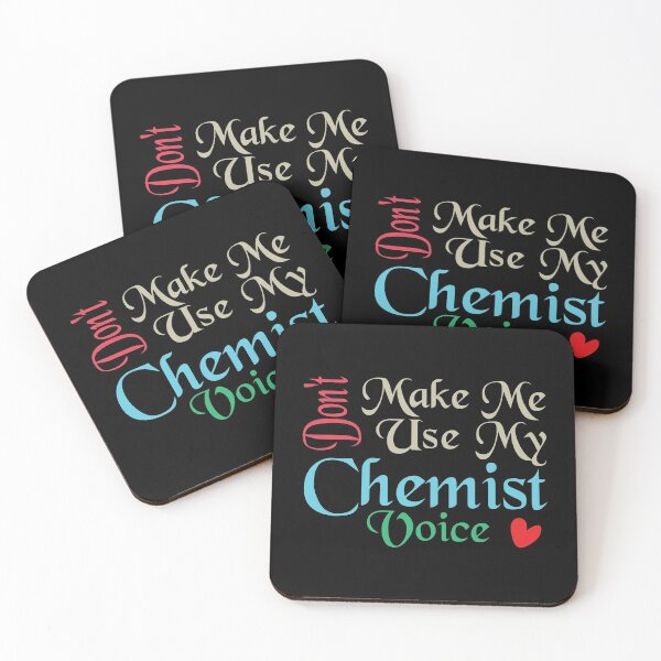 Item preview, Don't Make Me Use My Chemist Voice, Cute Funny Gift Idea For Chemists designed and sold by awesomedraw.