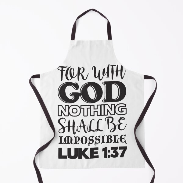 Item preview, Luke 1:37 designed and sold by plushism.