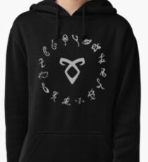 All Runes Symbol - Shadowhunters Pullover Hoodie
