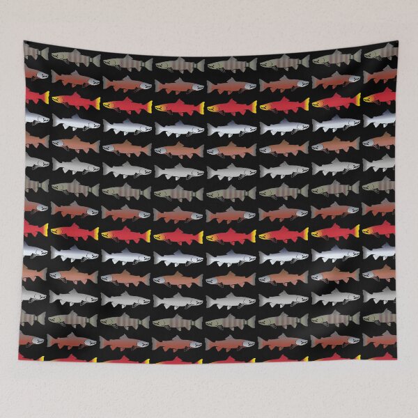 Item preview, North American Salmon designed and sold by springwoodbooks.