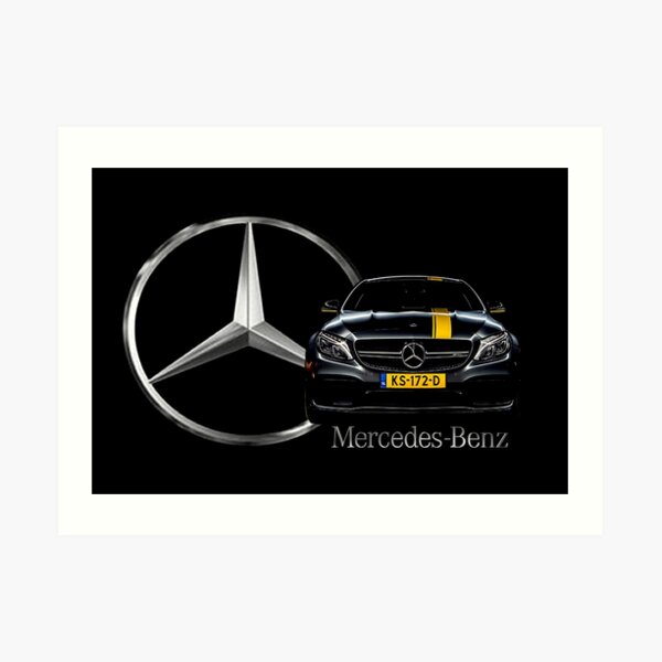 Mercedes C63 Amg Wall Art Redbubble