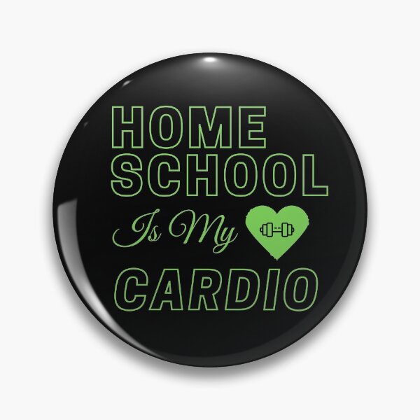 Item preview, Home School Is My Cardio In Green designed and sold by Indra Agrawal.
