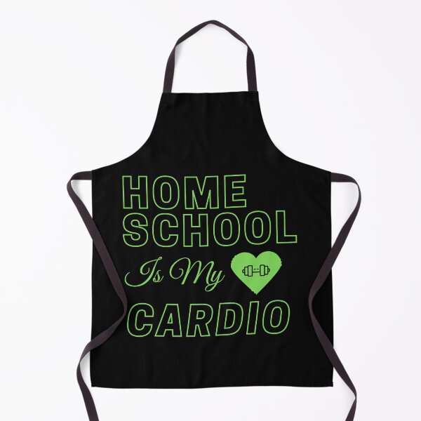 Item preview, Home School Is My Cardio In Green designed and sold by Indra Agrawal.