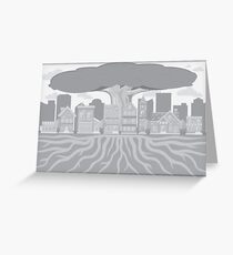 Minimalist Suburb Greeting Card