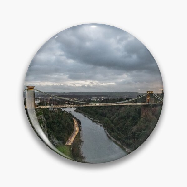 Item preview, Sunset over the Clifton suspension bridge designed and sold by pskuce.