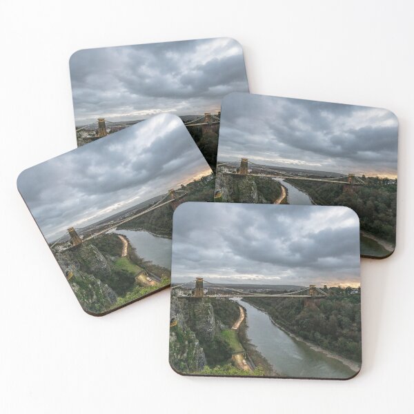 Item preview, Sunset over the Clifton suspension bridge designed and sold by pskuce.