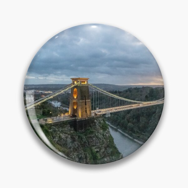 Item preview, Sunset Clifton Bridge over the river Avon designed and sold by pskuce.