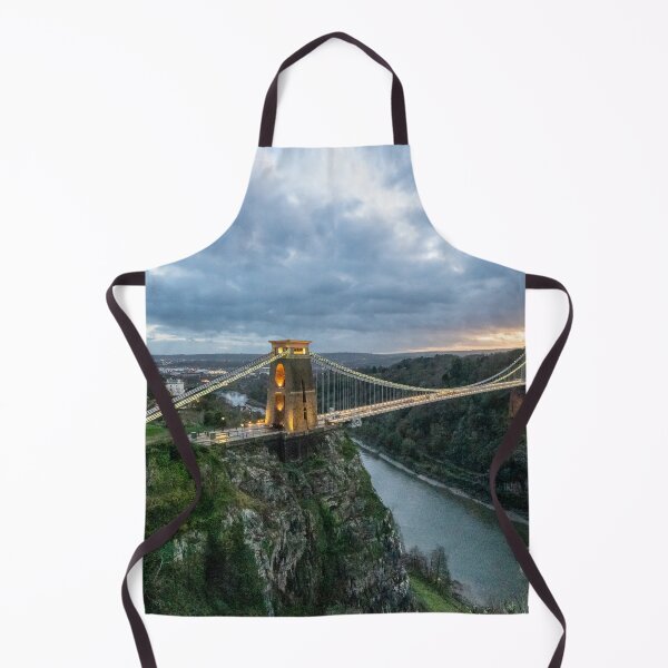 Item preview, Sunset Clifton Bridge over the river Avon designed and sold by pskuce.