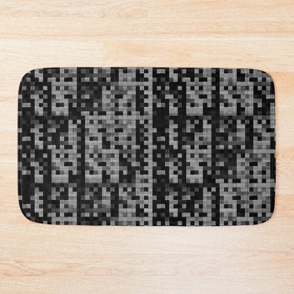 Item preview, Unique Retro Stone Grey Gray Camo Designs Camouflage Repeating Pixel Classic Pattern designed and sold by TeachUrb.