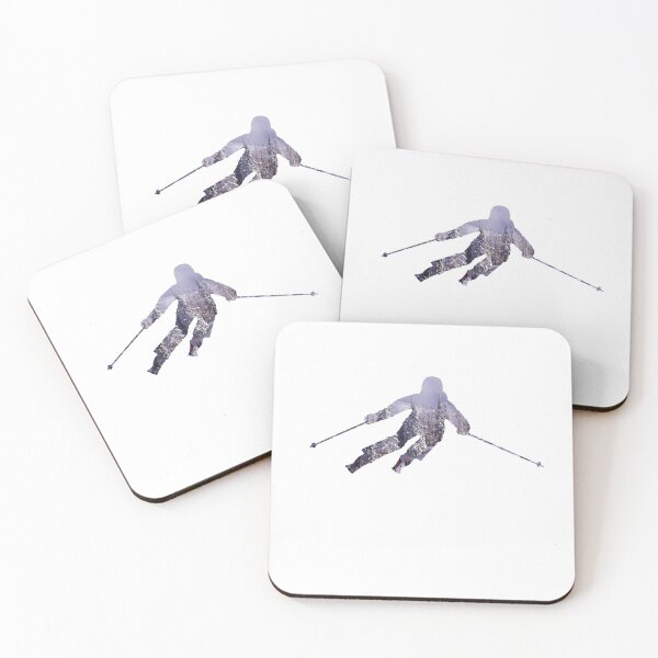 Item preview, Skier Skiing Mountain designed and sold by cmartmen.