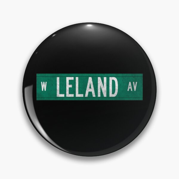 Item preview, LELAND AVE CHICAGO STREET SIGN designed and sold by avshirts773.