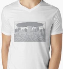 Minimalist Suburb Men's V-Neck T-Shirt