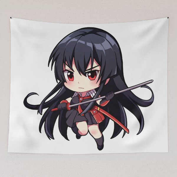 Item preview, Akame Chibi designed and sold by Nerd189.